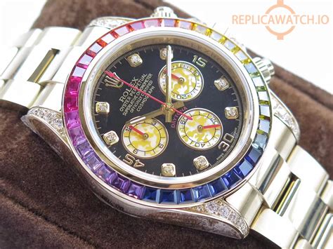 rolex diamond watches fake|rolex daytona knockoff.